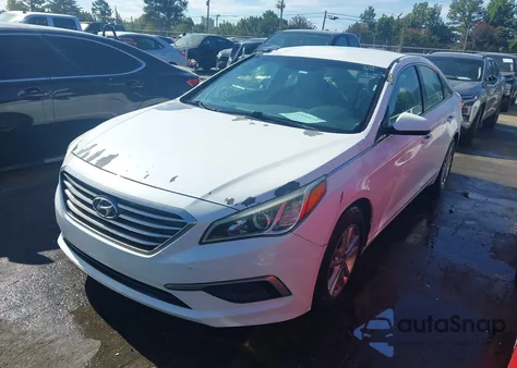 2016 Hyundai Sonata из США, поврежденный, VIN 5NPE24AF2GH405638